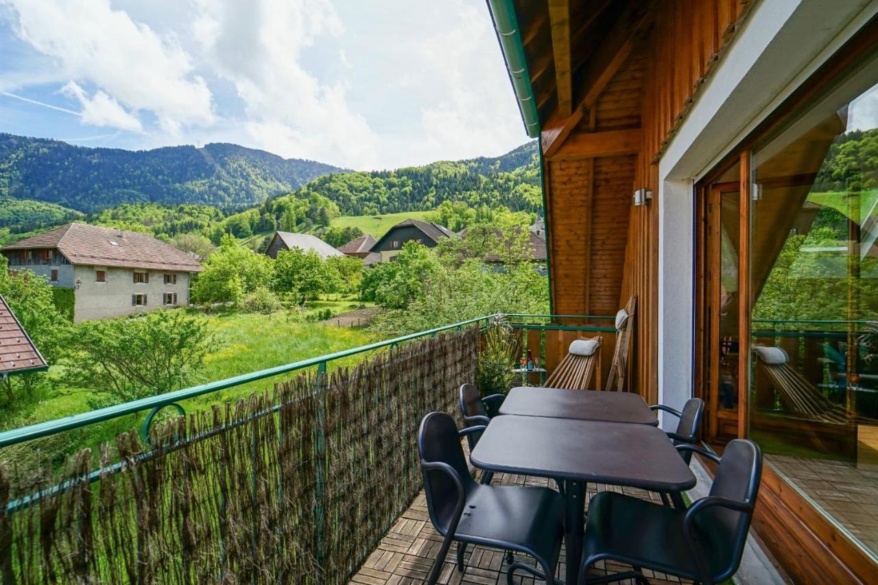 Les Aravis - Appartement pour 6 personnes à 5min du Lac Giez Extérieur photo